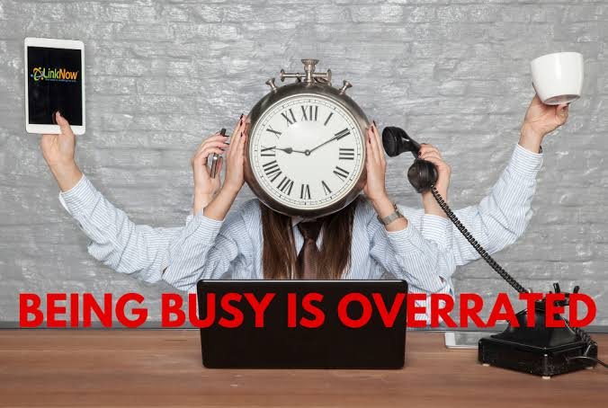Busy and Productive Aren’t the Same Thing